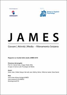JAMES : Jugend, Aktivitäten, Medien - Erhebung Schweiz | ZHAW  digitalcollection